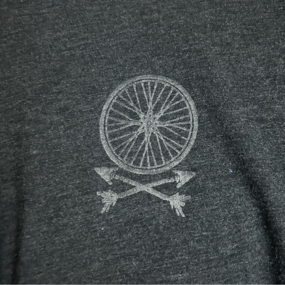 Turtle on Bicycle Graphic T-Shirt - Picture 5 of 5